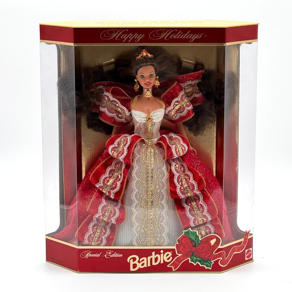 Happy Holidays Barbie 1997 Special Edition Mattel New In Box 17832